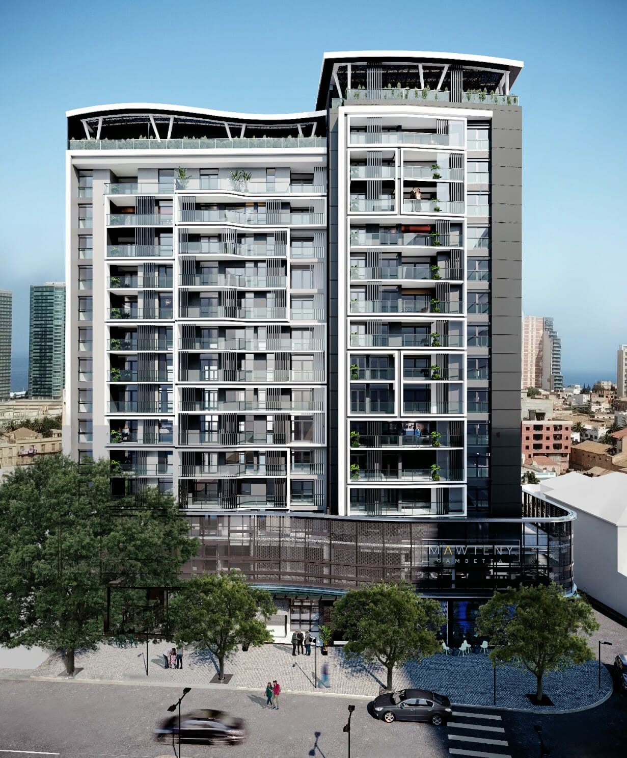 Immeuble résidentiel MAWTENY